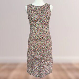 LAST CHANCE🚨 Vintage Liz Claiborne Floral Sleeveless Midi Dress
